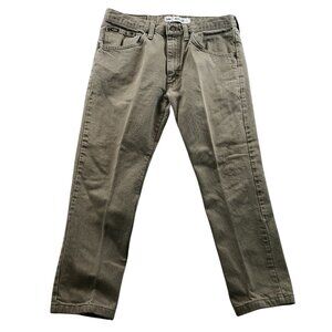 Lee Mens Jeans Size 32x30 Straight Leg Slim Regular Fit 100% Cotton Causal Gray
